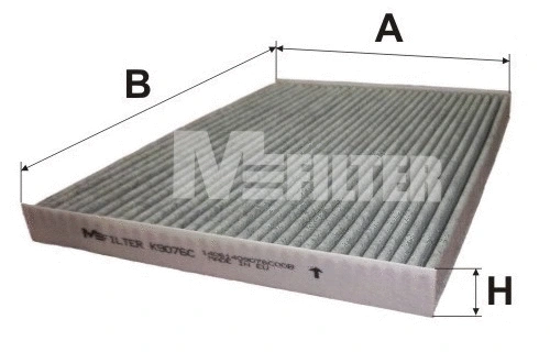 Filter, cabin air (K 9076C)