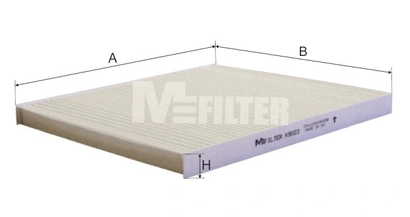 Filter, cabin air (K 9023)