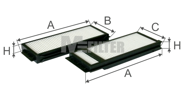 Filter, cabin air (K 9009-2)