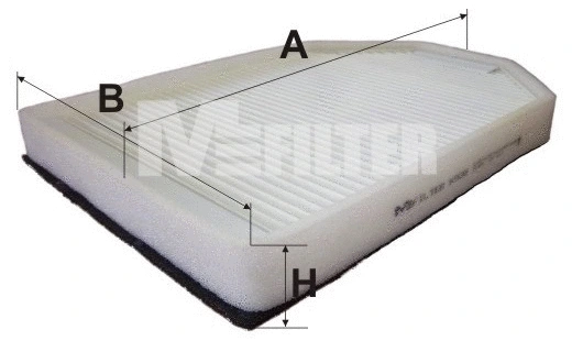 Filter, cabin air (K 935-2)