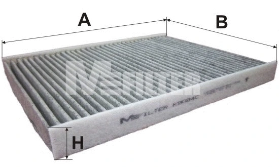 Filter, cabin air (K 9084C)