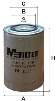 Fuel Filter (DF 3502)