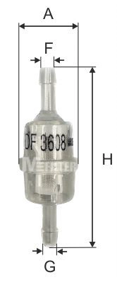 Fuel Filter (DF 3608)
