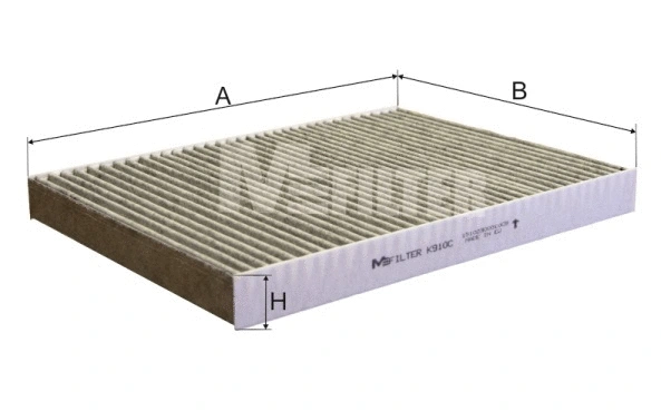 Filter, cabin air (K 910C)