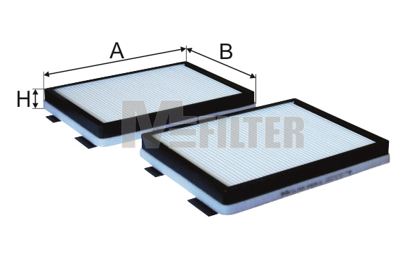 Filter, cabin air (K 905-2)