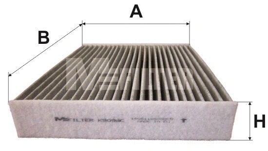 Filter, cabin air (K 9098C)