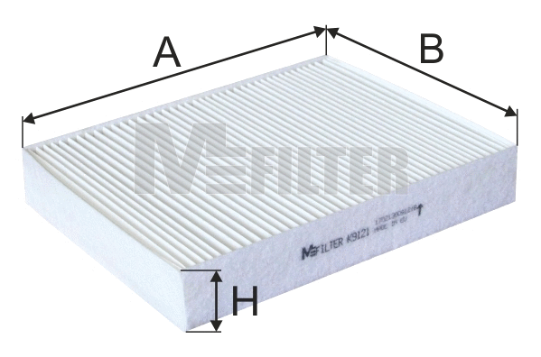 Filter, cabin air (K 9121)