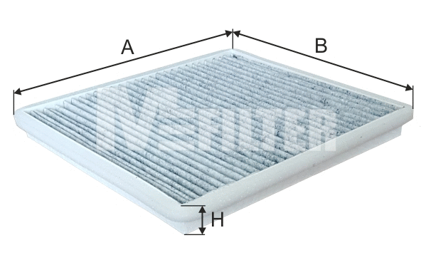 Filter, cabin air (K 9128C)