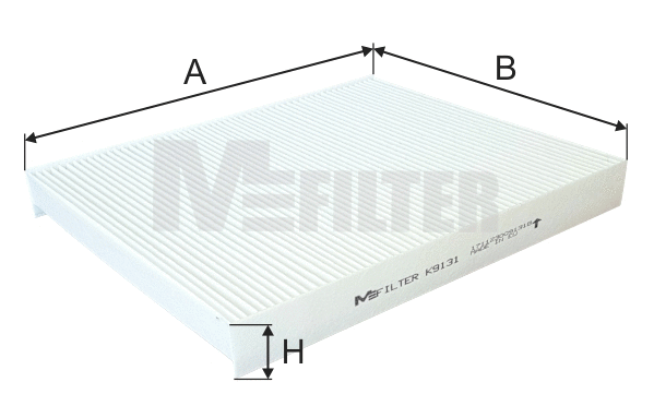 Filter, cabin air (K 9131)