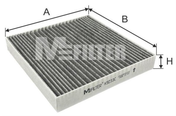 Filter, cabin air (K 9233C)