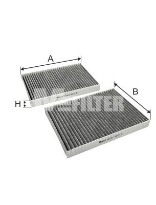Filter, cabin air (K 9122C-2)