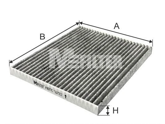 Filter, cabin air (K 9077C)