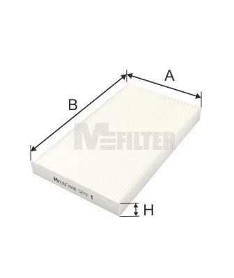 Filter, cabin air (K 9190)