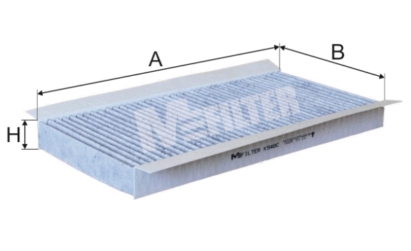 Filter, cabin air (K 948C)