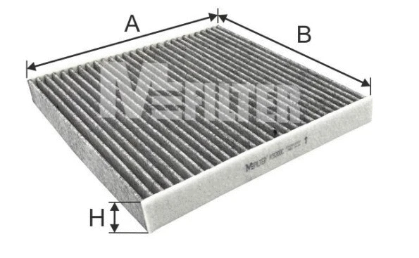Filter, cabin air (K 9200C)