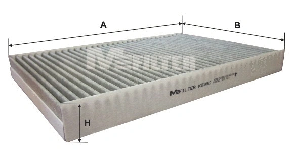 Filter, cabin air (K 936C)