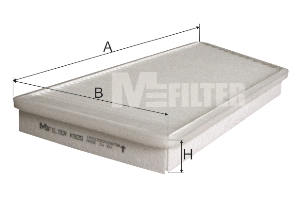 Filter, cabin air (K 925)