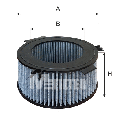 Filter, cabin air (A 958C)