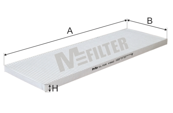 Filter, cabin air (K 942)