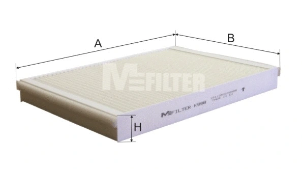 Filter, cabin air (K 998)