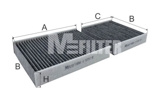 Filter, cabin air (K 9058C-2)