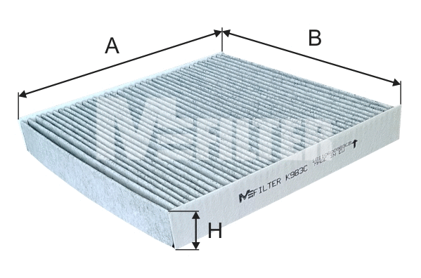 Filter, cabin air (K 983C)