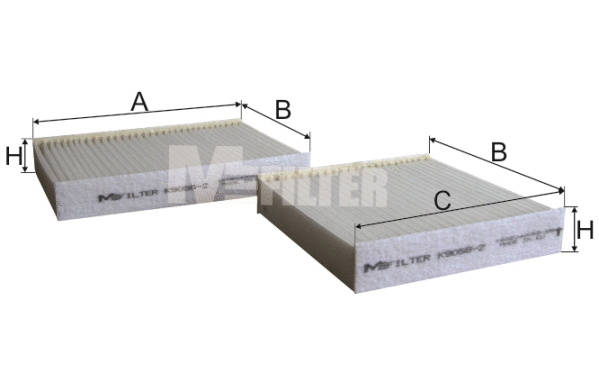 Filter, cabin air (K 9058-2)