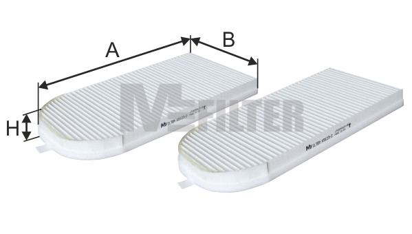 Filter, cabin air (K 9123-2)