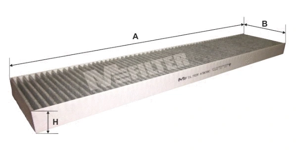 Filter, cabin air (K 909C)