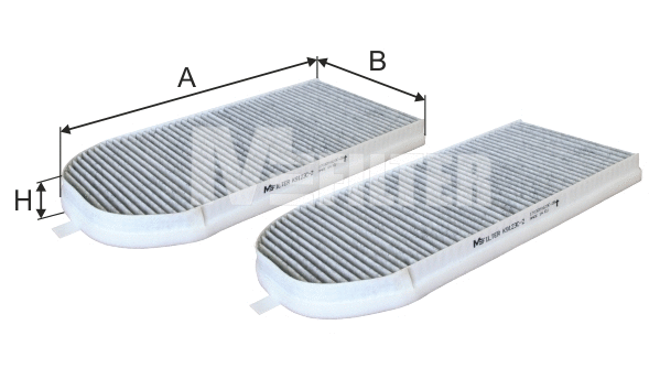 Filter, cabin air (K 9123C-2)