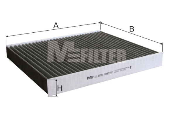 Filter, cabin air (K 927C)