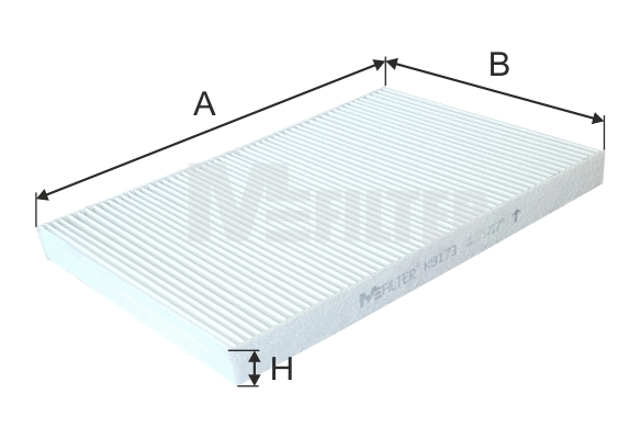 Filter, cabin air (K 9173)