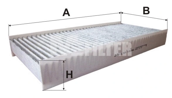 Filter, cabin air (K 9080C)