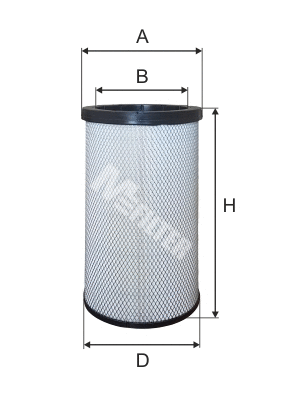 Secondary Air Filter (A 8099/1)