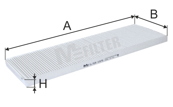 Filter, cabin air (K 975)