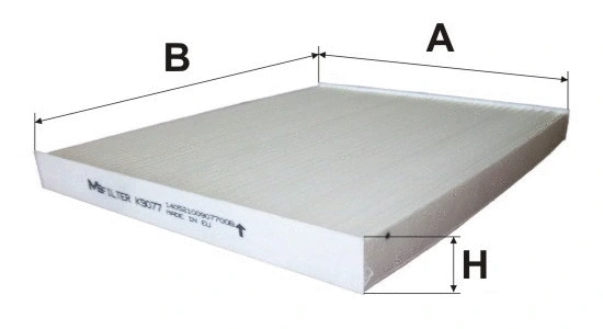 Filter, cabin air (K 9077)