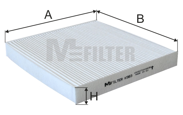 Filter, cabin air (K 983)