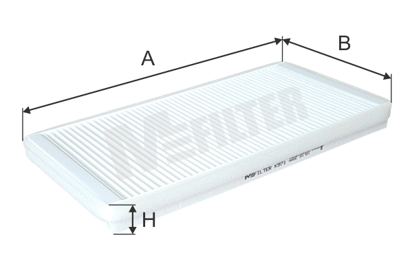 Filter, cabin air (K 971)