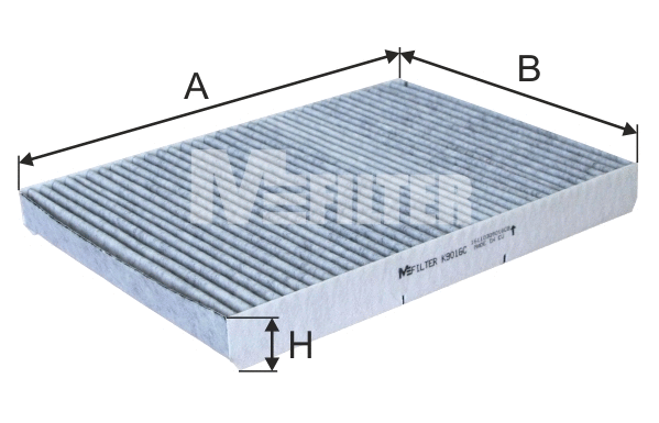 Filter, cabin air (K 9016C)