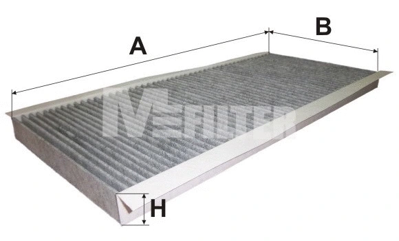 Filter, cabin air (K 9073C)