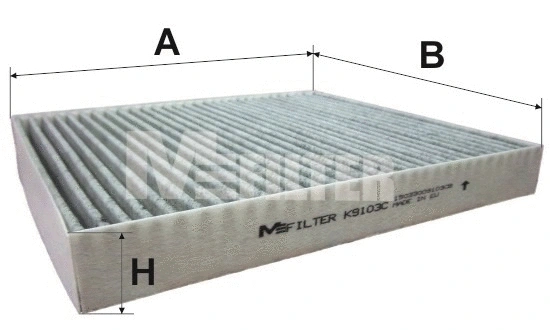 Filter, cabin air (K 9103C)