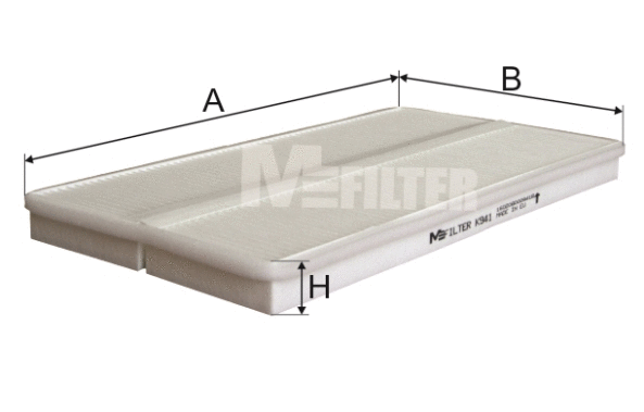 Filter, cabin air (K 941)