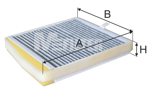 Filter, cabin air (K 9022C)