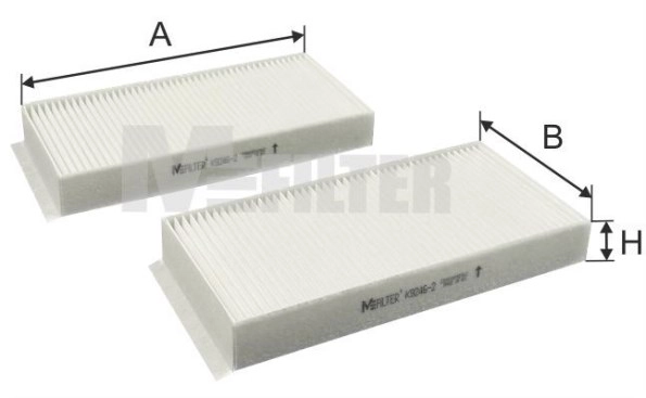 Filter, cabin air (K 9246-2)