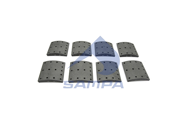Brake Lining Kit, drum brake (096.643B)