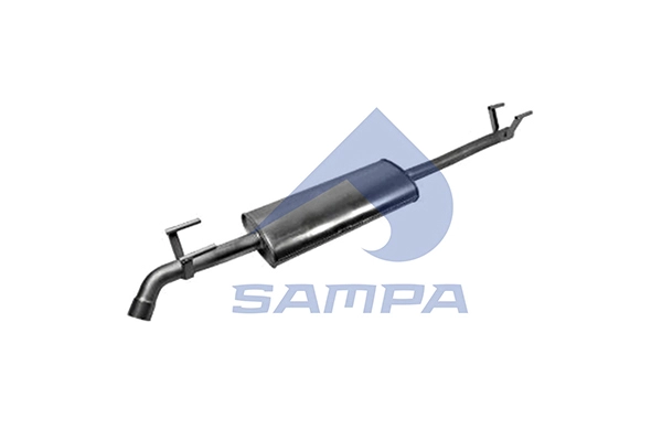 Centre/Rear Muffler (205.257)