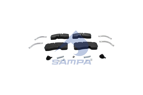 Brake Pad Set, disc brake (096.616)