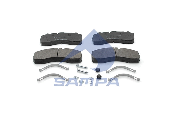Brake Pad Set, disc brake (096.605)