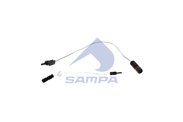 Warning Contact, brake pad wear (206.381A)