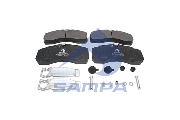 Brake Pad Set, disc brake (093.707)
